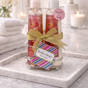 New Bodycology Fresh Apple Hand Soap & Lotion Gift Set | Bath & Body Bundle